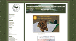 Desktop Screenshot of norwichterrierklubben.se